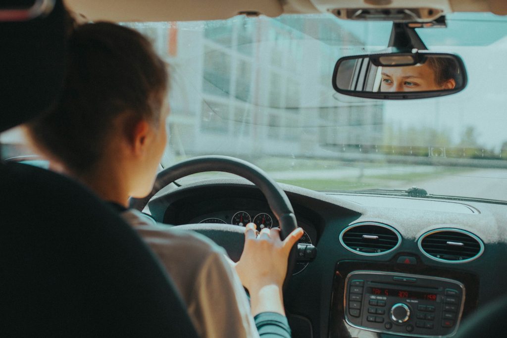 jeune conducteur dashcam
